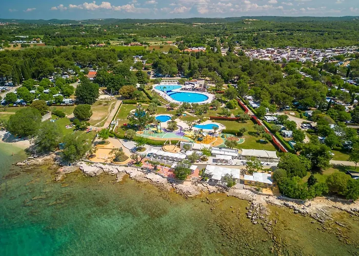 Eurocamp Tents At Campsite Polari